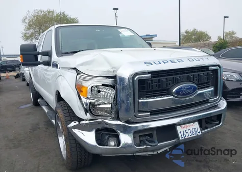 2013 Ford F-250 Xlt из США, поврежденный, VIN 1FT7W2A60DEA56458